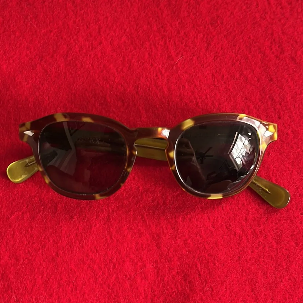 Vintage SPEX Faux Horn Tortoise Sunglasses Eyeglasses Retro